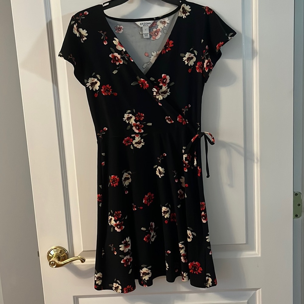 Black Floral Dress